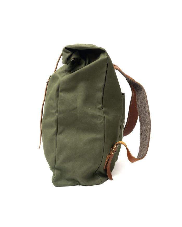 Eat Dust Chopper Backpack Big Canvas Khaki