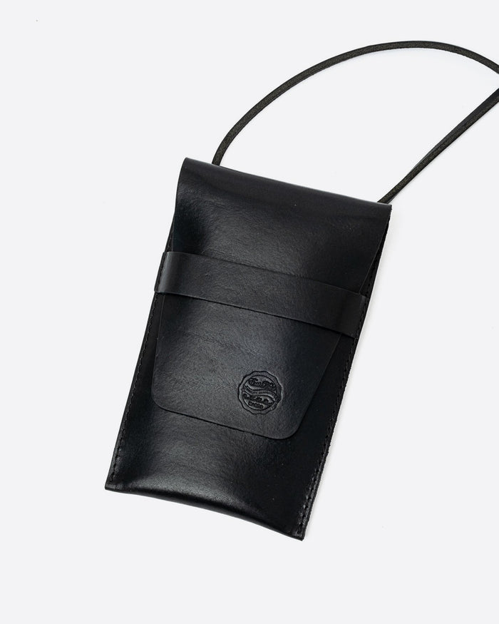 eat dust Chopper Pouch XL Leather Black