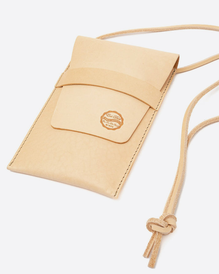Eat Dust Chopper Pouch XL Leather Natural