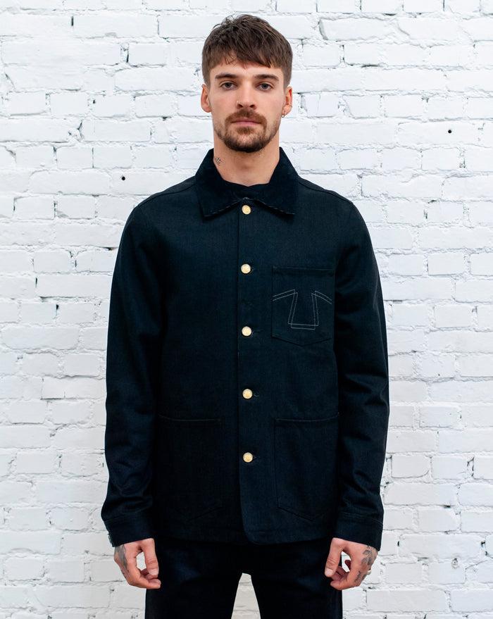 Eat Dust Chore Jacket 673 Black Denim