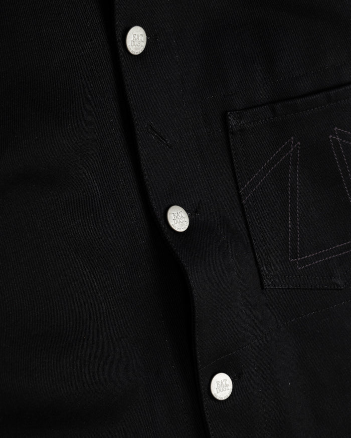 Eat Dust Chore Jacket 673 Black Denim