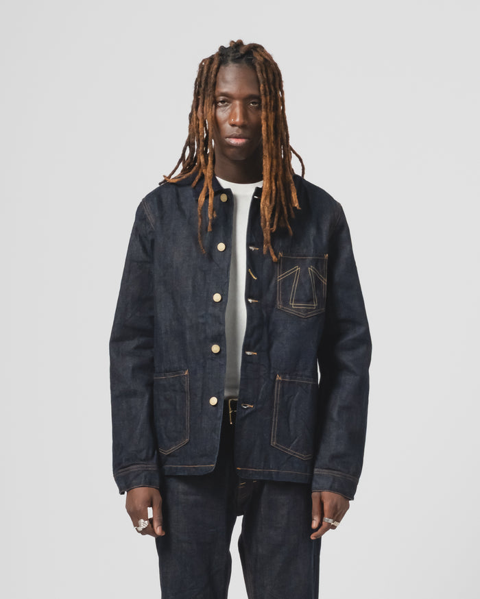 eat dust Chore Jacket 673 Selvedge Denim