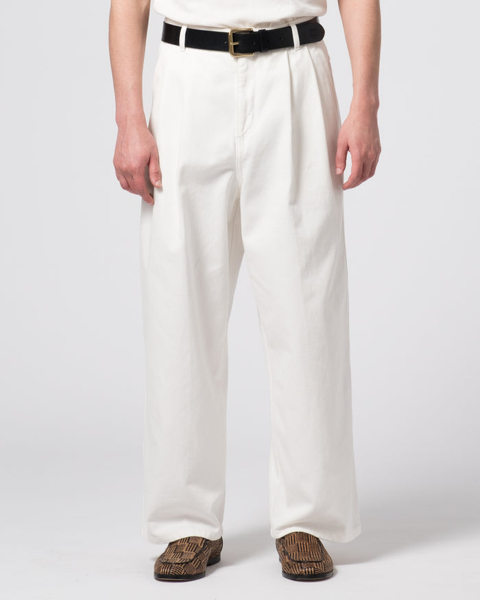 Eat Dust Consul Pants Denim White