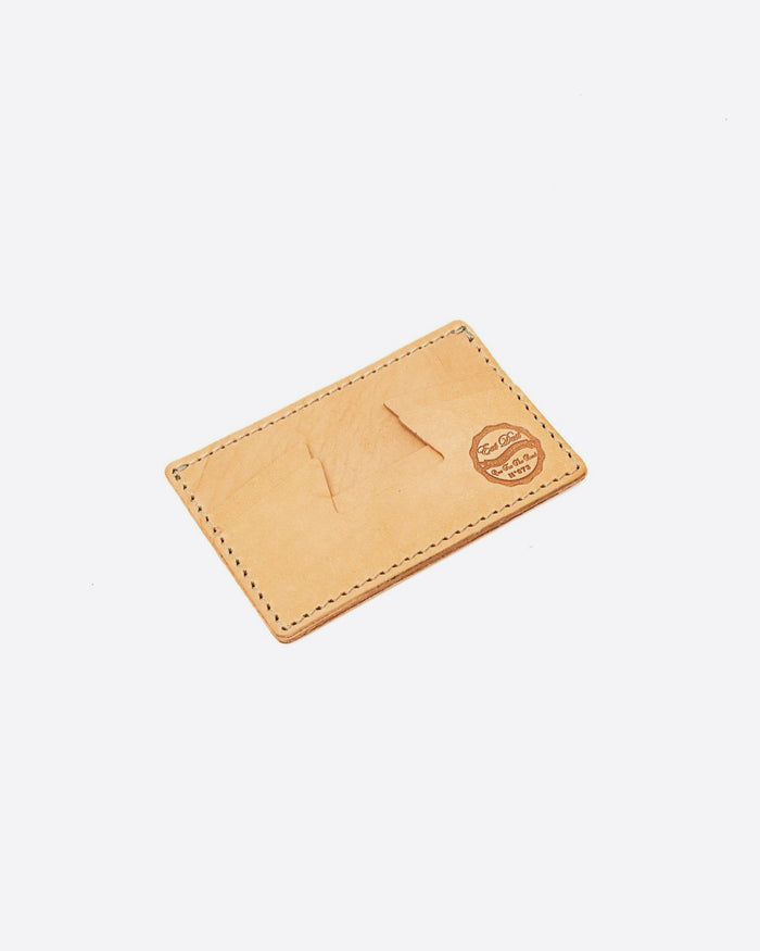 eat dust Credit Card Holder Natural