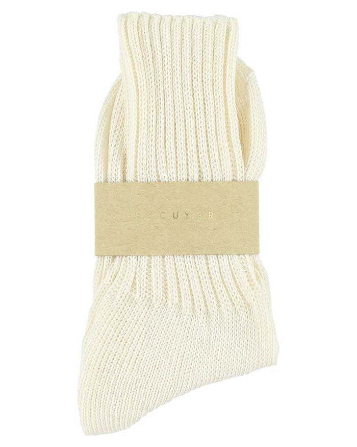 Eat Dust Crew Socks Off White