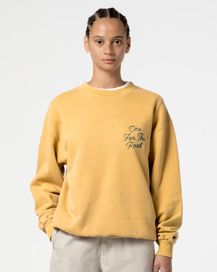 Eat Dust Detroit Sweater Basic Fleece Honey