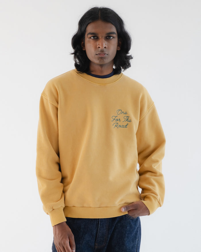 Eat Dust Detroit Sweater Basic Fleece Honey