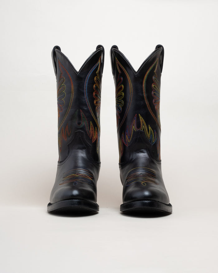 Eat Dust Durango Boots Black/Multi