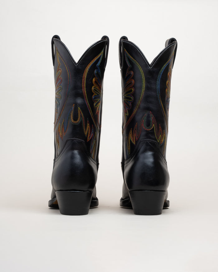Eat Dust Durango Boots Black/Multi