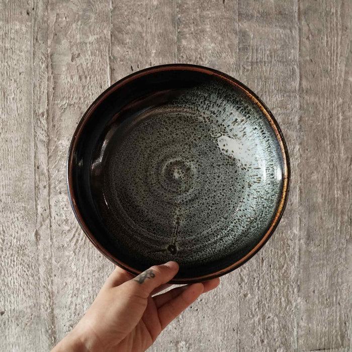 eat dust EAT DUST BIG SALAD PLATE