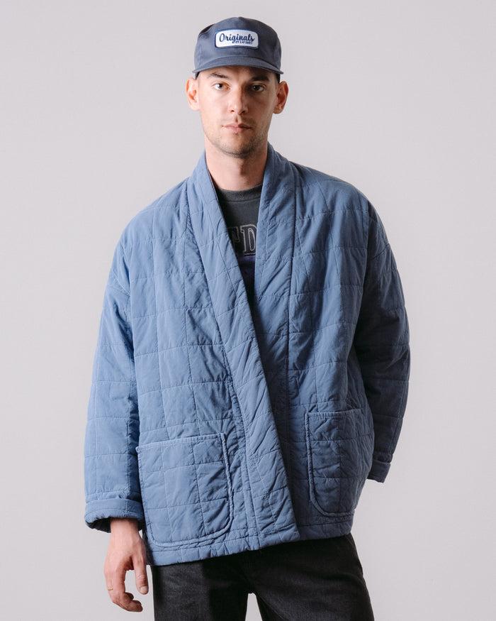 Eat Dust Edo Jacket Cotton Quilt Infinity Blue