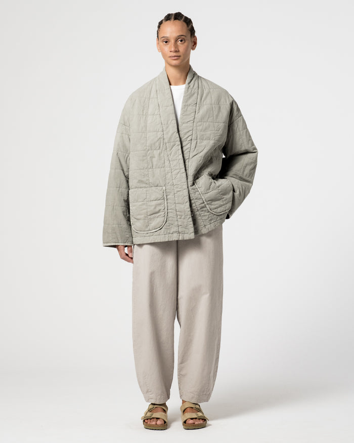 Eat Dust Edo Jacket Cotton Quilt Oyster