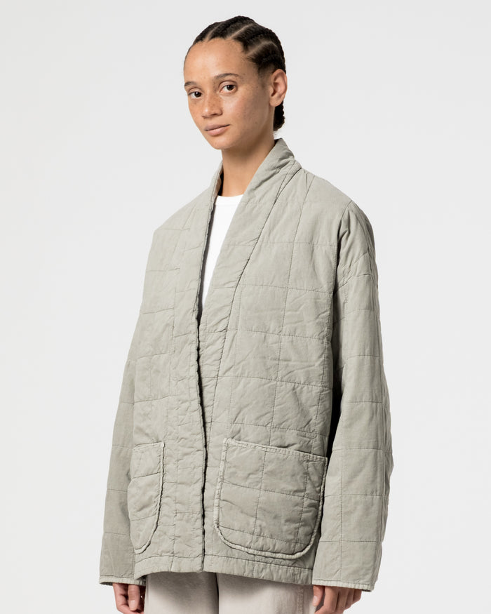 Eat Dust Edo Jacket Cotton Quilt Oyster