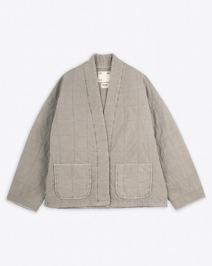 eat dust Edo Jacket Cotton Quilt Oyster