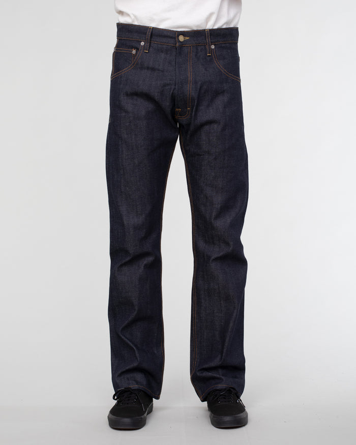 eat dust FIT 67 Loose Straight Selvedge Denim L34