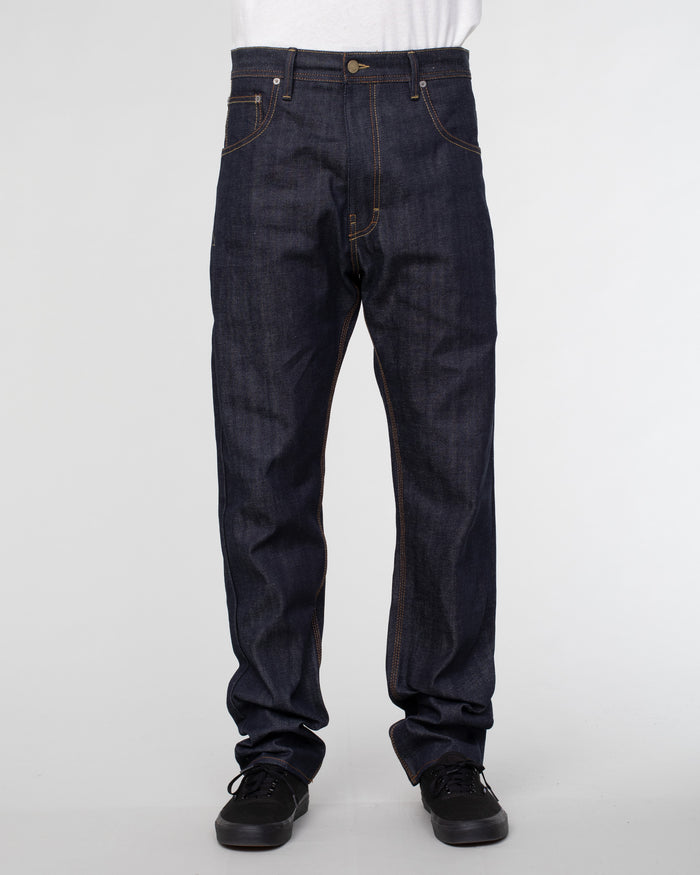 eat dust FIT 73 Loose Tapered Selvedge Denim L32