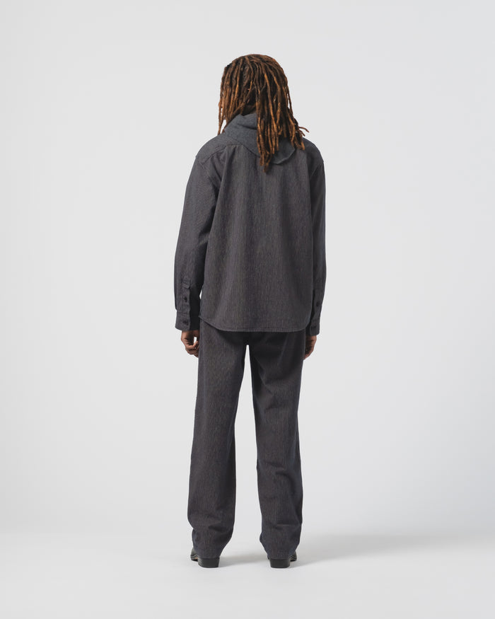 Eat Dust Frisco Chino Boro Stripes Navy/Ecru