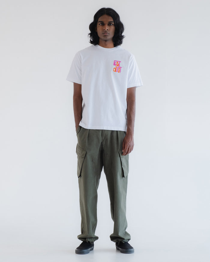Eat Dust Fun Tee Basic Jersey White