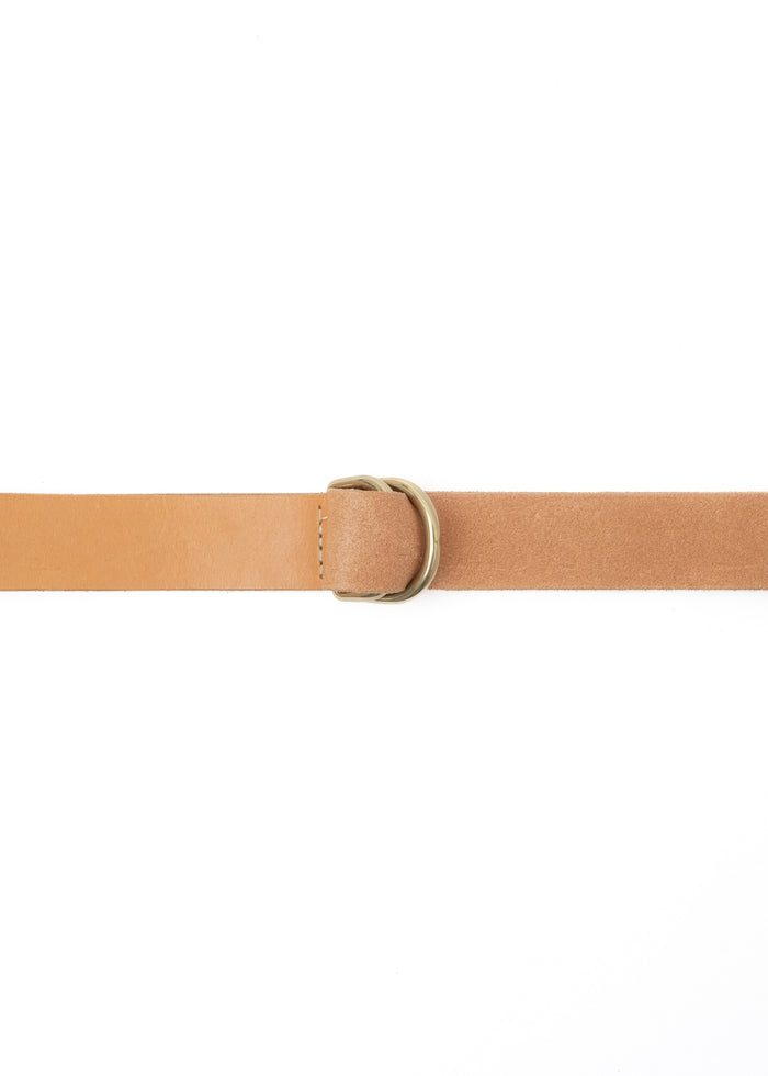 Eat Dust G.o.D Belt Long Leather Natural