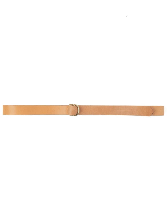 eat dust G.o.D Belt long leather Natural
