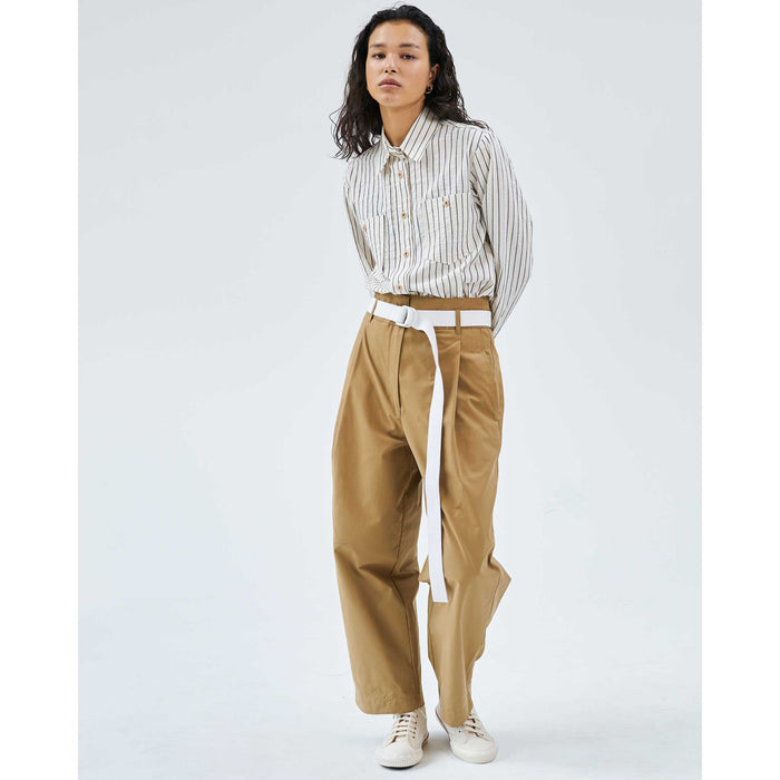 Eat Dust G.o.D Belt Webbing Canvas White