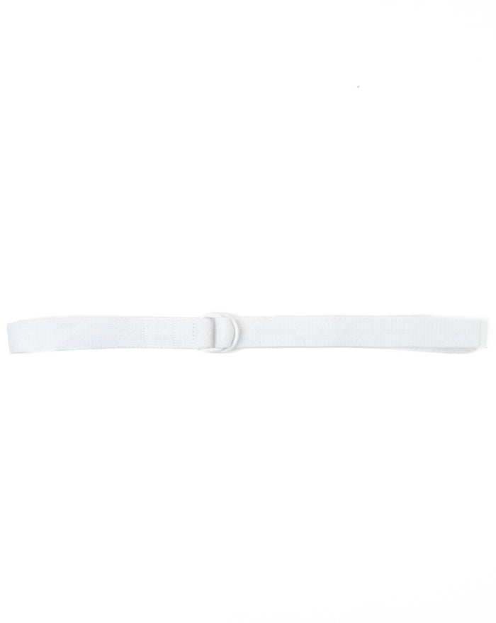 eat dust G.o.D Belt Webbing Canvas White