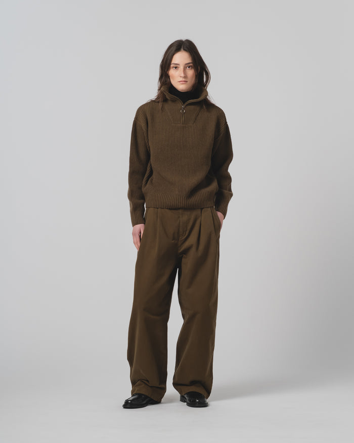 Eat Dust G.o.D British Worker Canvas Fossil Green