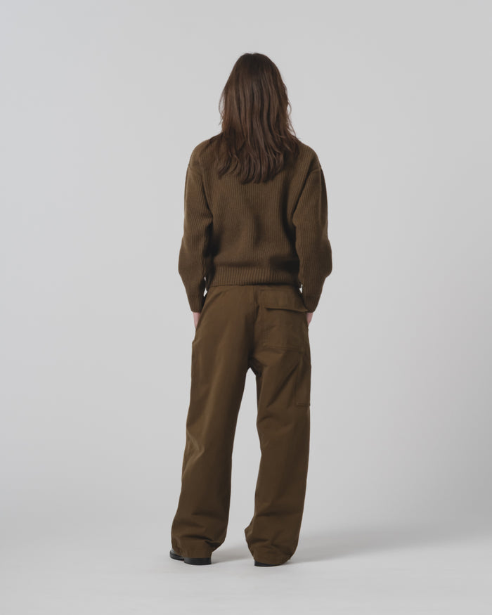 Eat Dust G.o.D British Worker Canvas Fossil Green