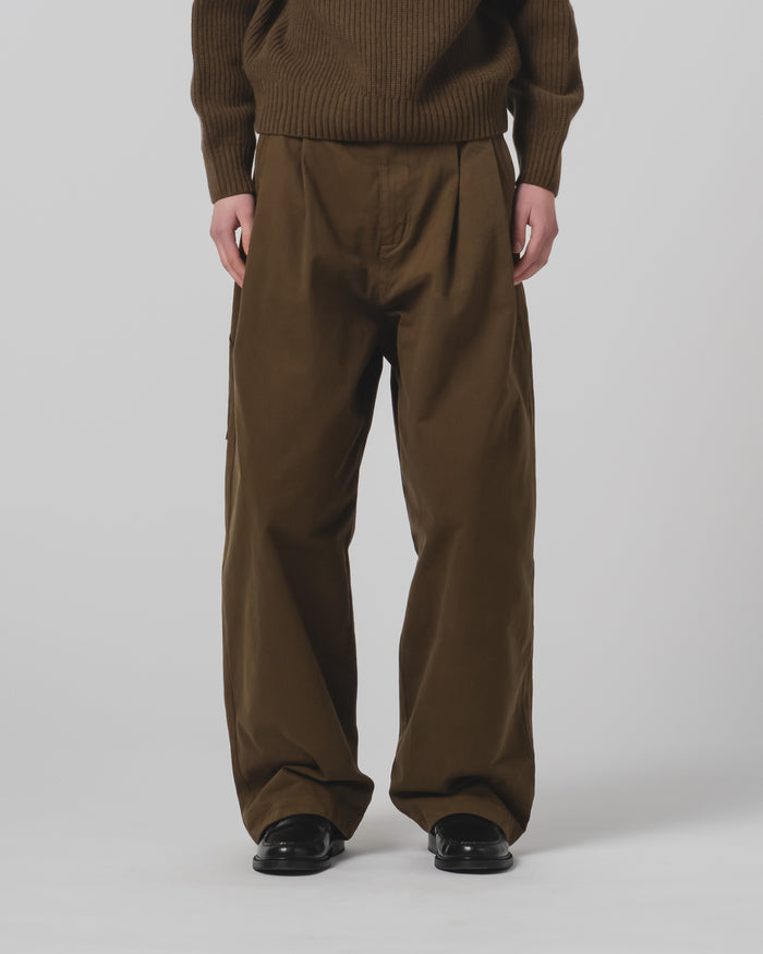 eat dust G.o.D British Worker Canvas Fossil Green