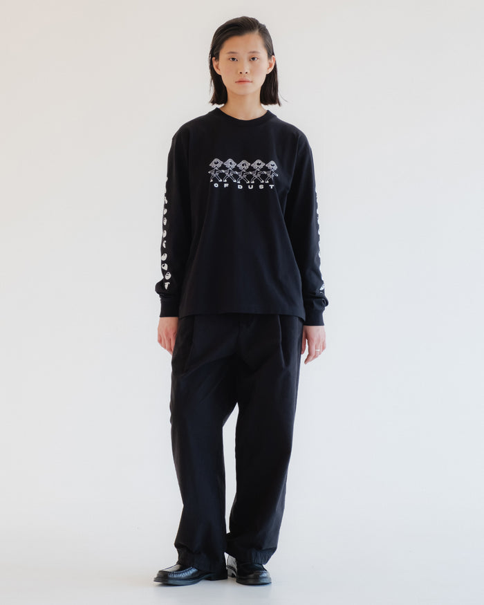 Eat Dust G.o.D British Worker Cotton Linen Black