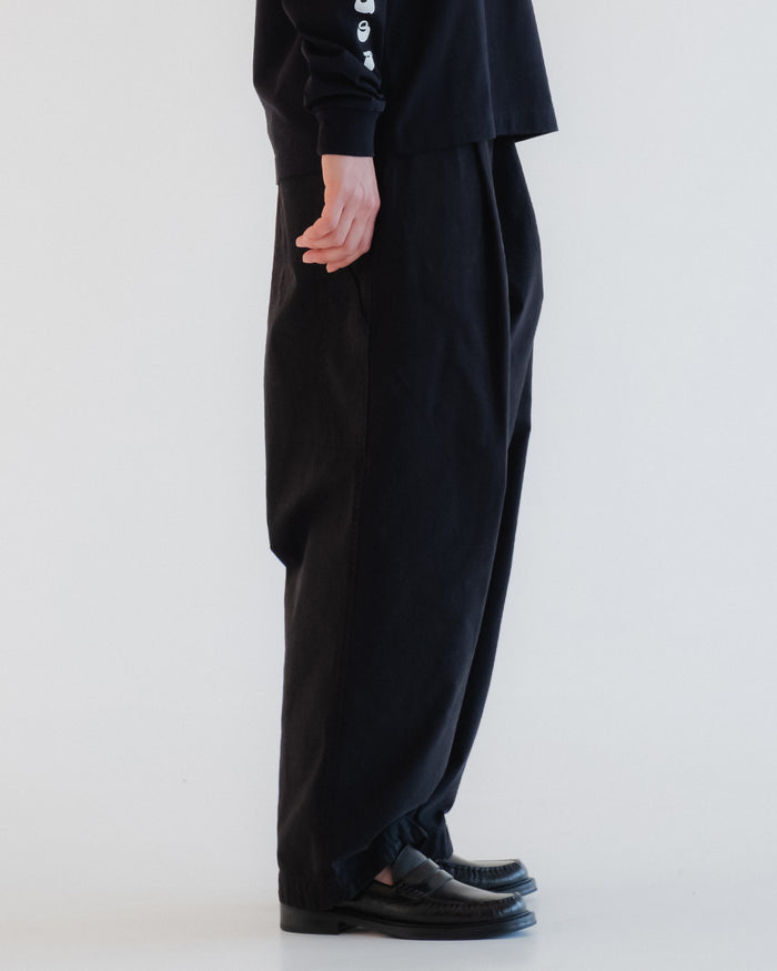 Eat Dust G.o.D British Worker Cotton Linen Black