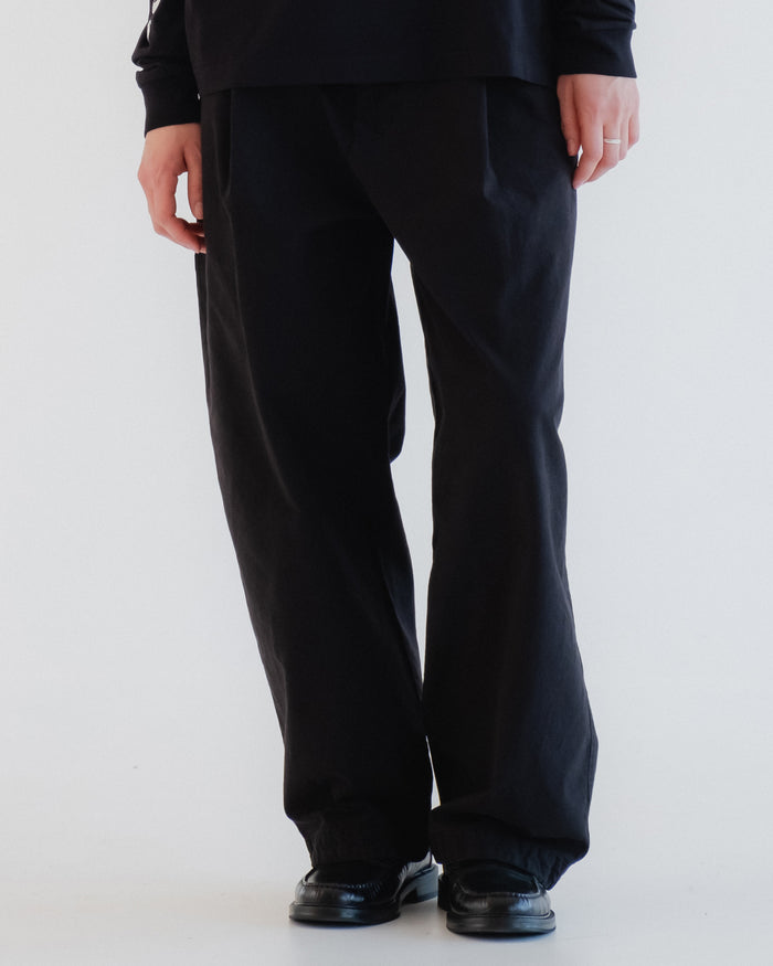 eat dust G.o.D British Worker Cotton Linen Black