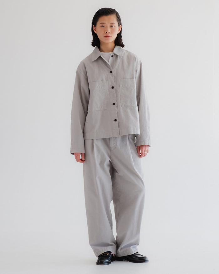 Eat Dust G.o.D British Worker Cotton Linen Oyster