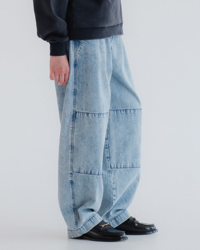 Eat Dust G.o.D Field Chino Salt Lake Denim Blue