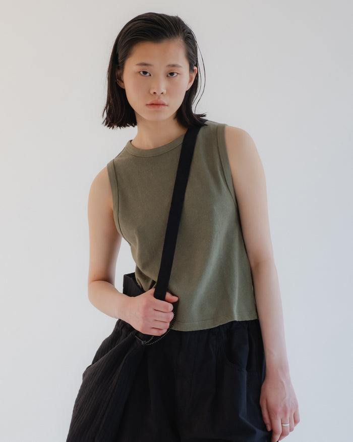 eat dust G.o.D Johnny Top Cotton Hemp Litchen