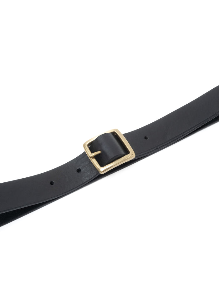 Eat Dust G.o.D Leather Classic Belt Black
