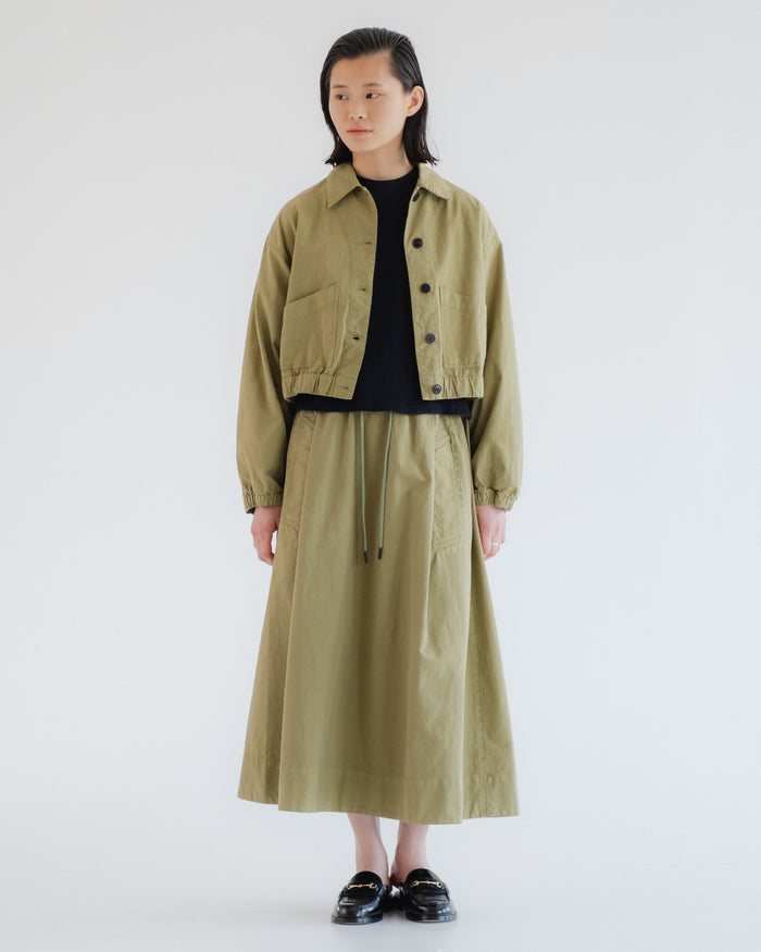 Eat Dust G.o.D Meadow Skirt Cotton Linen Cedar