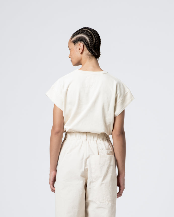 Eat Dust G.o.D Muscle T Heavy Flame Off White