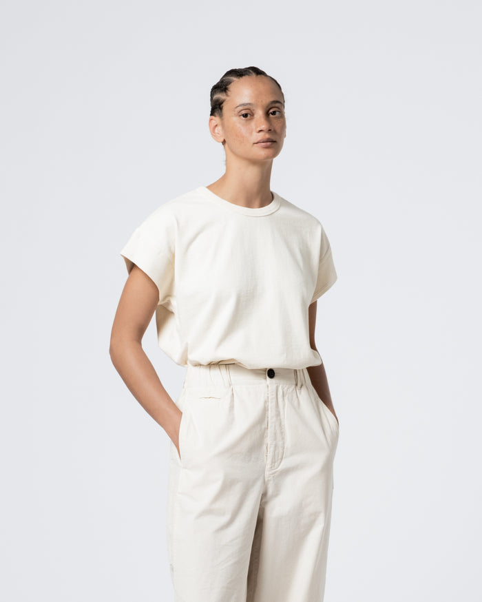 eat dust G.o.D Muscle T Heavy Flame Off White