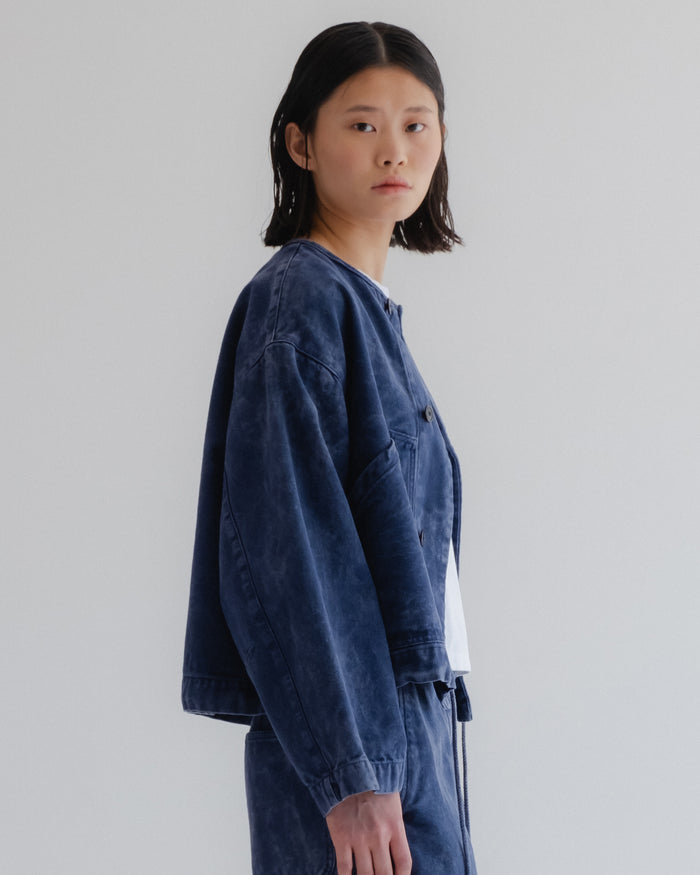 Eat Dust G.o.D Nuclear Jacket Canvas Infinity Blue