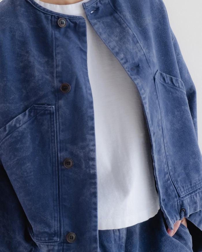 Eat Dust G.o.D Nuclear Jacket Canvas Infinity Blue