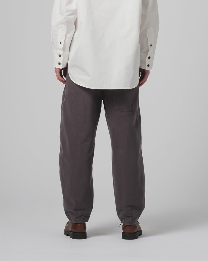 Eat Dust G.o.D Pasha Pants Gabardine Satin Asphalt