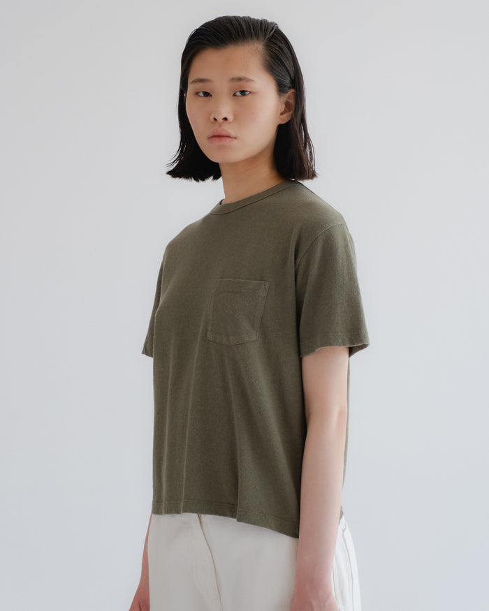 Eat Dust G.o.D Pocket T Cotton Hemp Litchen