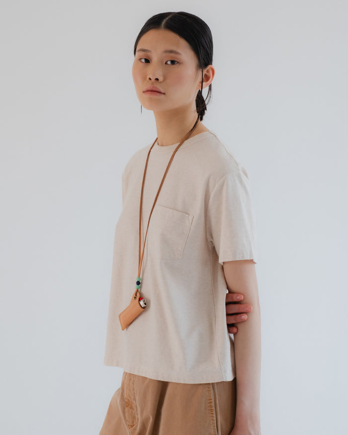 Eat Dust G.o.D Pocket T Cotton Melange Raffia