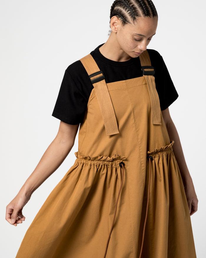 Eat Dust G.o.D Sun Dress Light Cotton Drill Almond