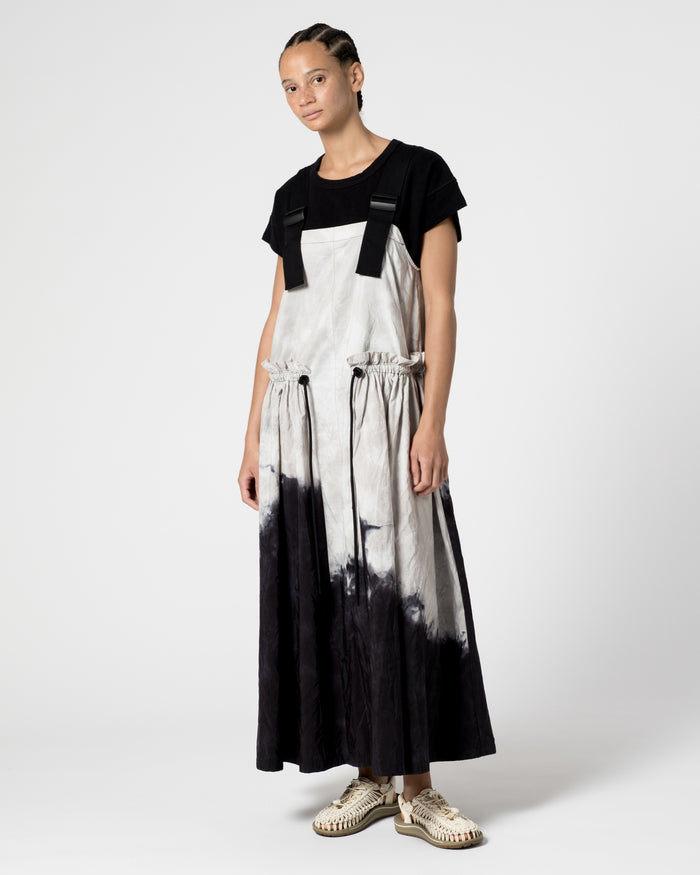 eat dust G.o.D Sun Dress Tie Dye Nylon Deep Sea