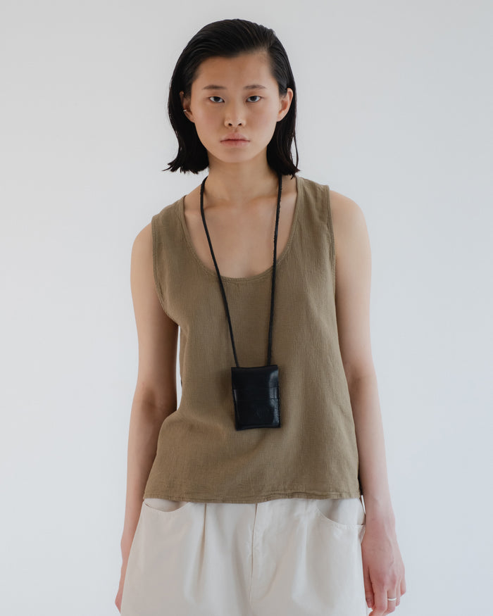 eat dust G.o.D Tank Top Gazebo Cotton Elmwood