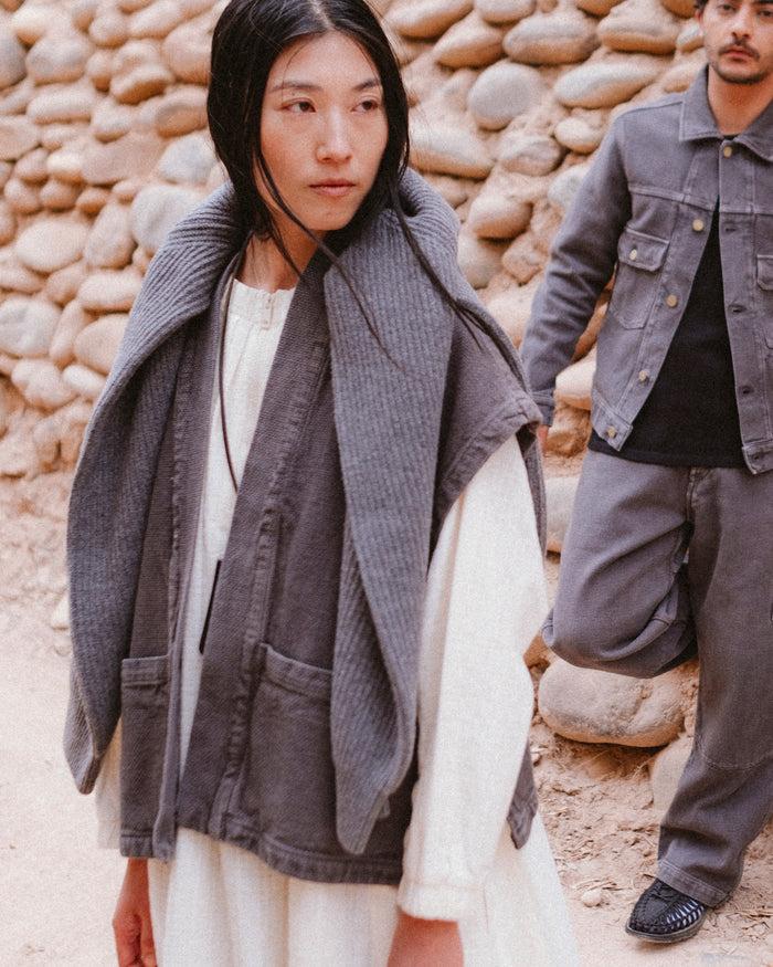 Eat Dust G.o.D Unagi Vest A-Gi Cotton Asphalt