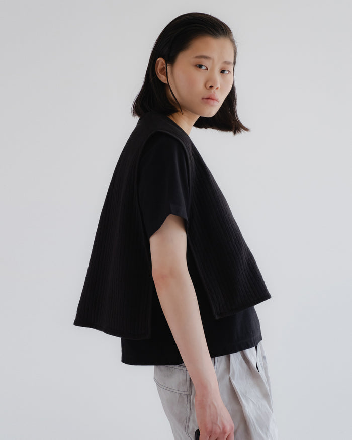 Eat Dust G.o.D Vee Vest Armor Cotton Black