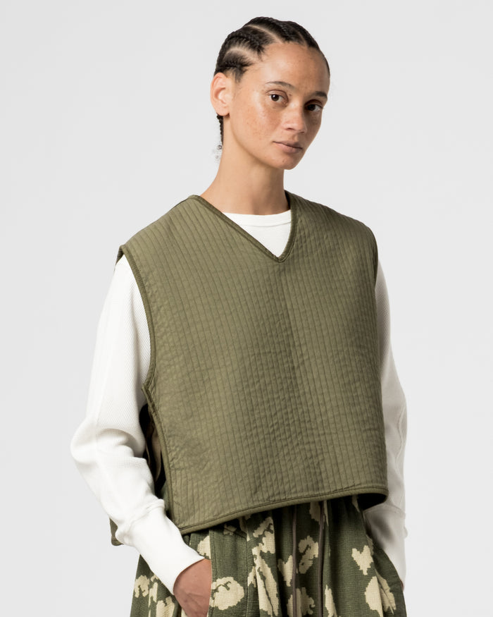 eat dust G.o.D Vee Vest Armor Cotton Litchen